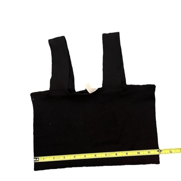 Nikibiki Black Seamless Square Tank Top OS - Picture 7 of 7